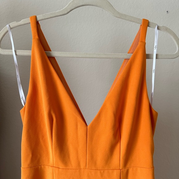 Lulus Melora Orange Sleeveless Maxi Dress - Picture 8 of 8